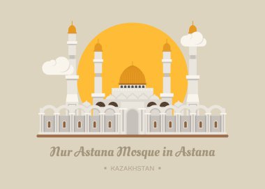 Astana, Kazakistan'ın Astana Nur Camii
