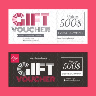 Hediye çeki şablonu