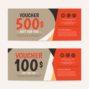 Hediye çeki şablonu