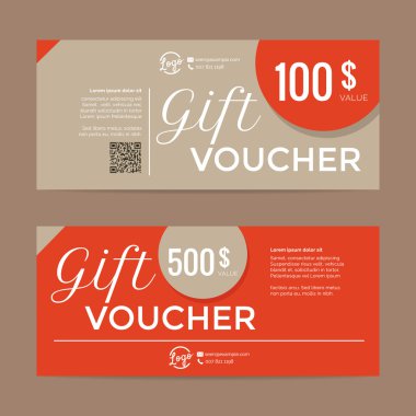 Hediye çeki şablonu