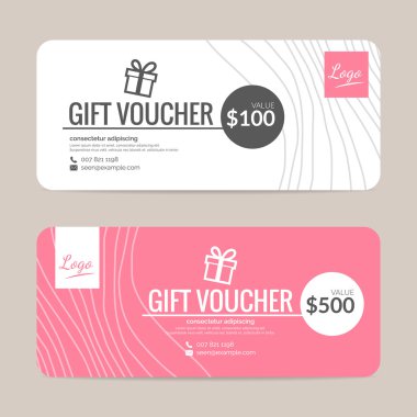 Hediye çeki şablonu