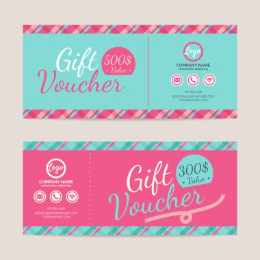 Hediye çeki şablonu