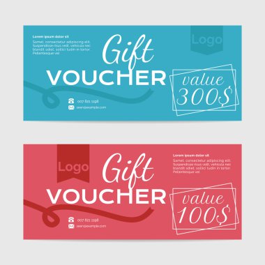 Hediye çeki şablonu 