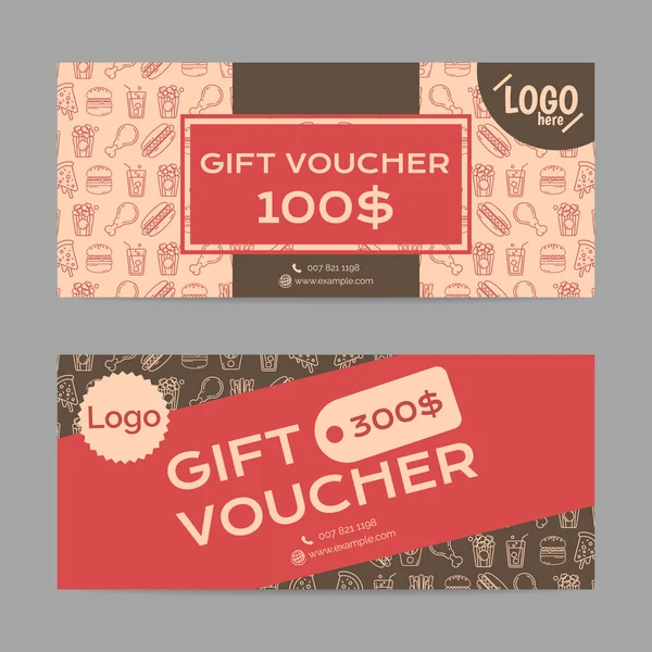 Voucher Template with Your Business design,certificate. Background for