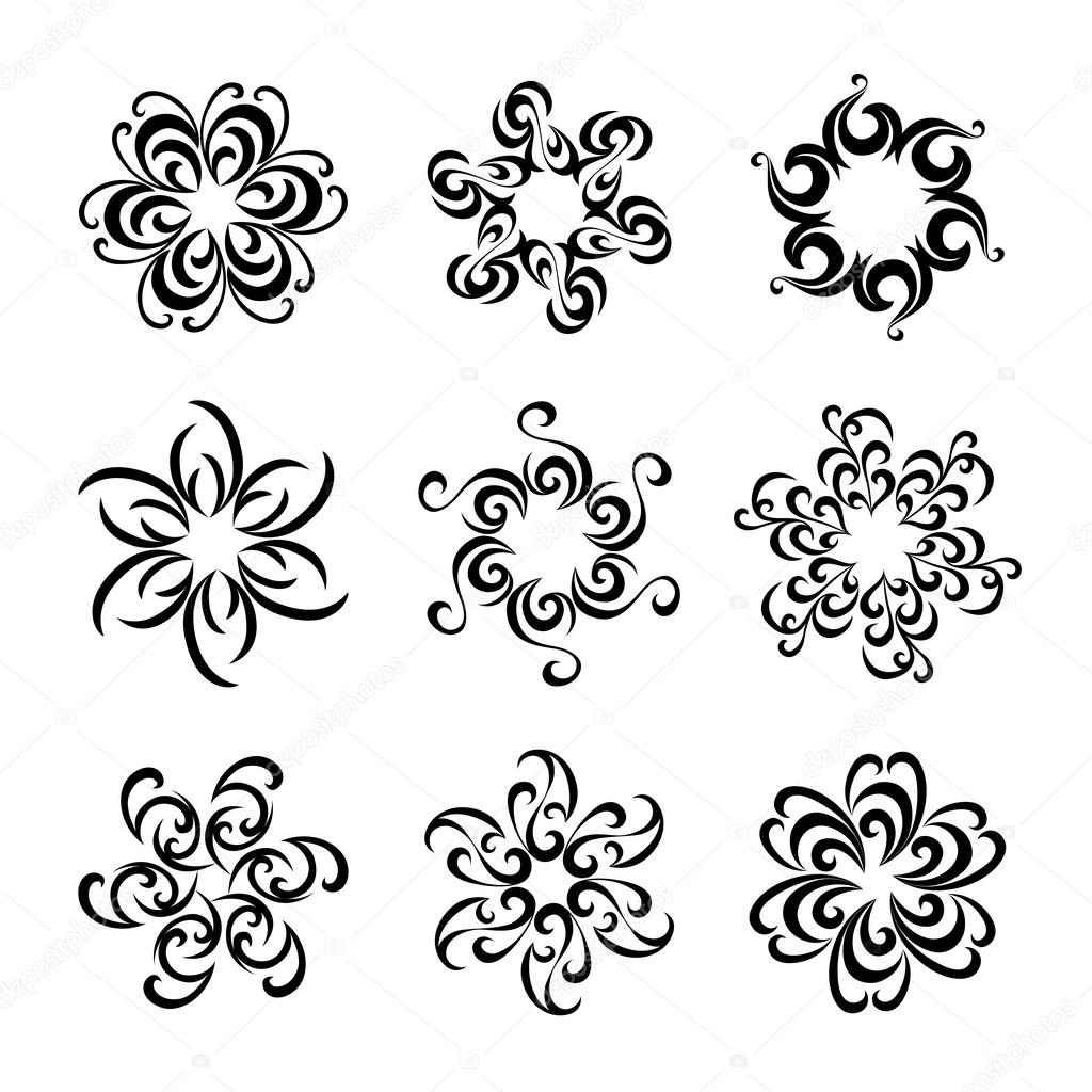 Graphical flowers