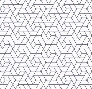 Geometrik poligonal seamless modeli