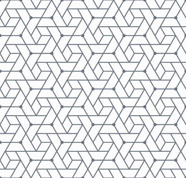 Геометрический многоугольный бесшовный узор
