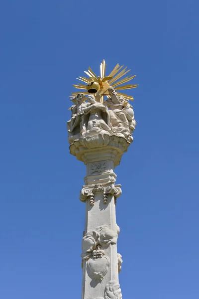 Holy Trinity staty, Union square, Timisoara, Rumänien — Stockfoto