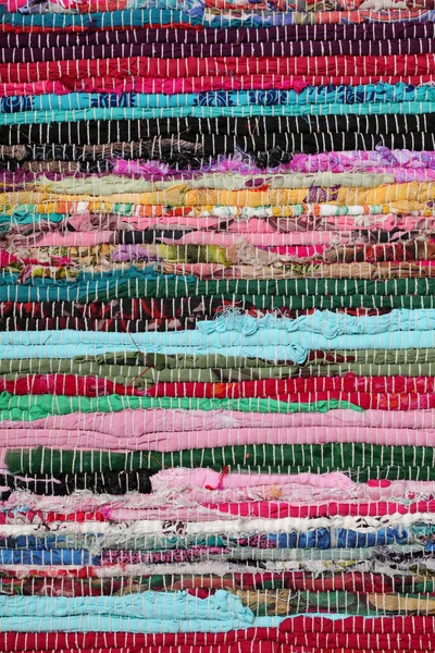 수 제 화려한 복고풍 양탄자 — 스톡 사진