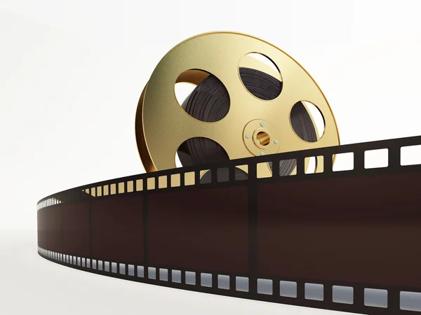 Film and clap board,video icon — Stock Photo, Image