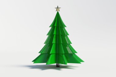 3d noel ağacı