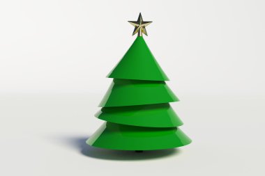 3d noel ağacı