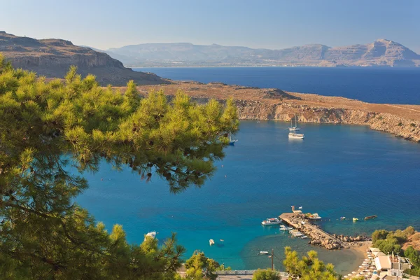 Bahía mediterránea — Foto de Stock