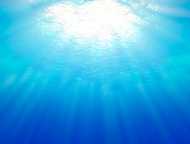 Océan bleu sous-marin 