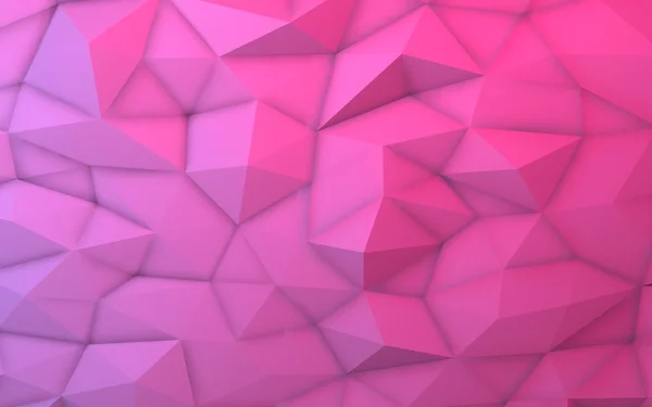 Textura de poli baja rosa — Foto de Stock