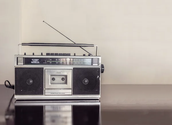 Retro Radio kassett — Stockfoto