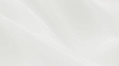 Zarif Dalgalı 3B Yüzey Döngüsü ile Serene Soyut Beyaz Arkaplan CanlandırmasıName