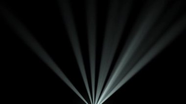 Arama Işıkları Siyah Arkaplanda Animasyon Döngüsü 60 FPS