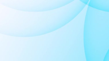 Açık Mavi Soyut Geometrik Çemberler Kurumsal Arkaplan Kusursuz Döngüsü Canlandırması