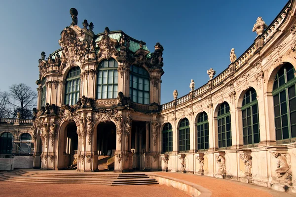 The Zwinger - palace in Dresden — Stock Photo, Image