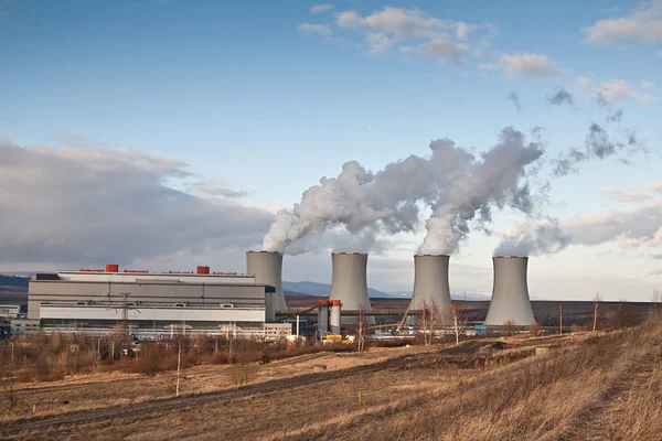 De krachtcentrale Tusimice — Stockfoto