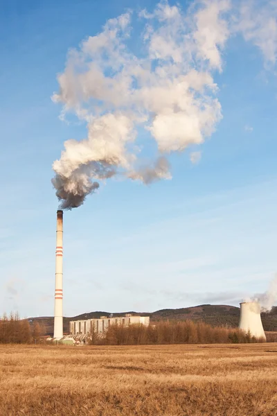 De kerncentrale Prunerov — Stockfoto