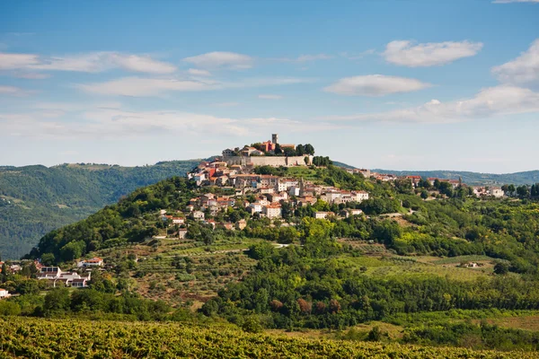 A aldeia motovun — Fotografia de Stock