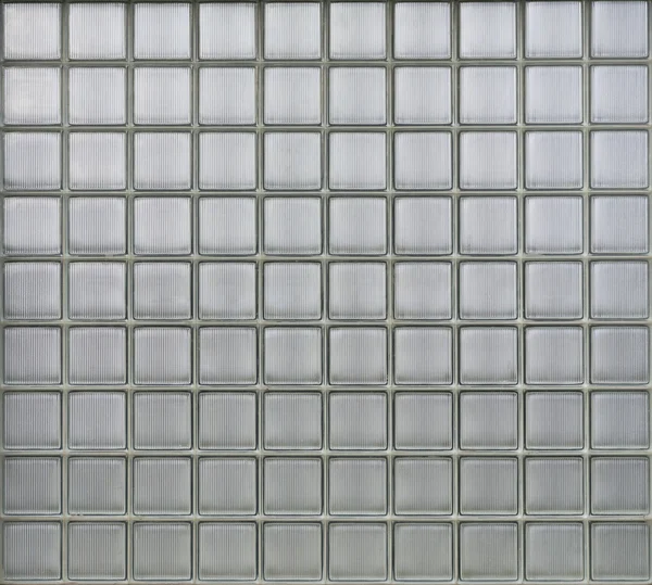 Fundo da parede de blocos de vidro — Fotografia de Stock