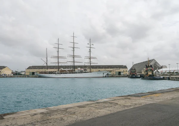 Terminal de cruzeiros em Bridgetown, Barbados — Fotografia de Stock