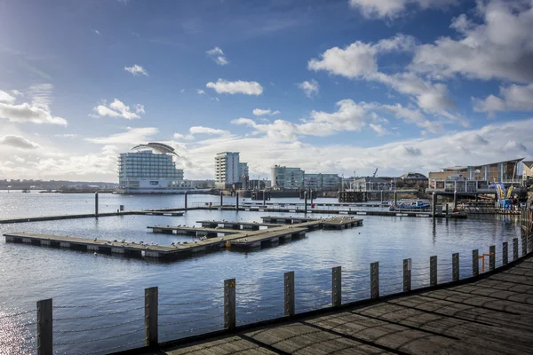 Cardiff Bay, Gales, Reino Unido — Fotografia de Stock