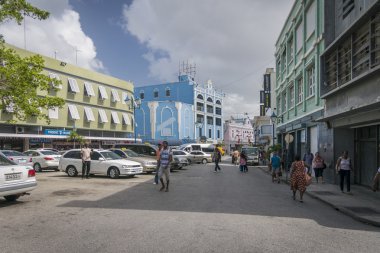 Alışveriş alt geniş Street, Bridgetown, Barbados