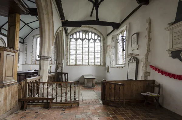 Iglesia de San Agustín Interior, Brookland, Kent — Foto de Stock