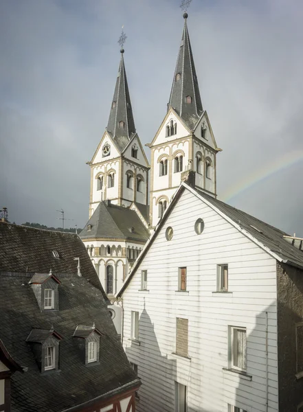 Церковь Святого Северуса, Боппард, Германия — стоковое фото
