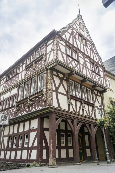 Edificio de entramado de madera en Boppard, Alemania —  Fotos de Stock