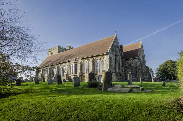 Szent Mária templom, Goudhurst, Kent, Egyesült Királyság — Stock Fotó