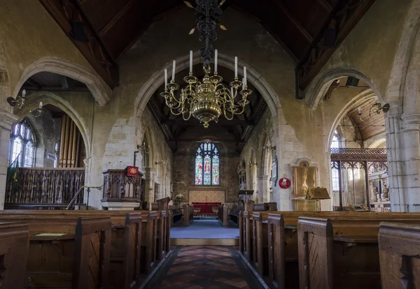 Церковь Святой Марии, Гудхерст, Кент, Великобритания — стоковое фото