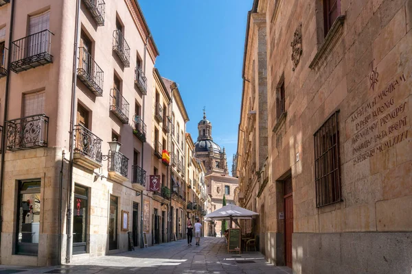 Street View Van Stad Salamanca Spanje — Stockfoto