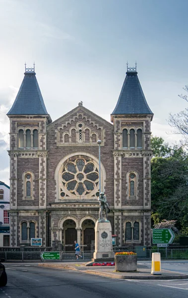 침례교의 모습과 웨일스의 기념관 — 스톡 사진