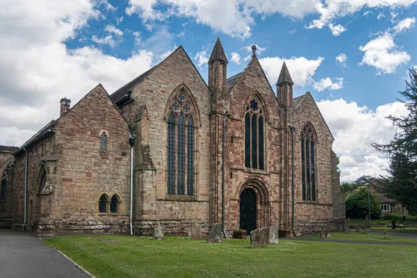 Kostel Michala Všech Andělů Starobylém Tržišti Ledbury Herefordshire Velká Británie — Stock fotografie