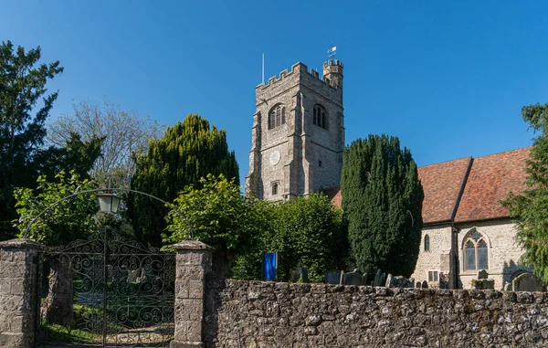 Εκκλησία Του Αγίου Ιακώβου Στο Χωριό Egerton Kent Ηνωμένο Βασίλειο — Φωτογραφία Αρχείου