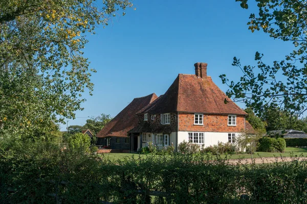 Cottage Nella Campagna Del Kent Egerton Kent Regno Unito — Foto Stock