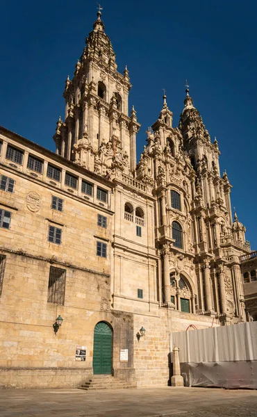 Kathedrale Von Santiago Compostela Spanien — Stockfoto