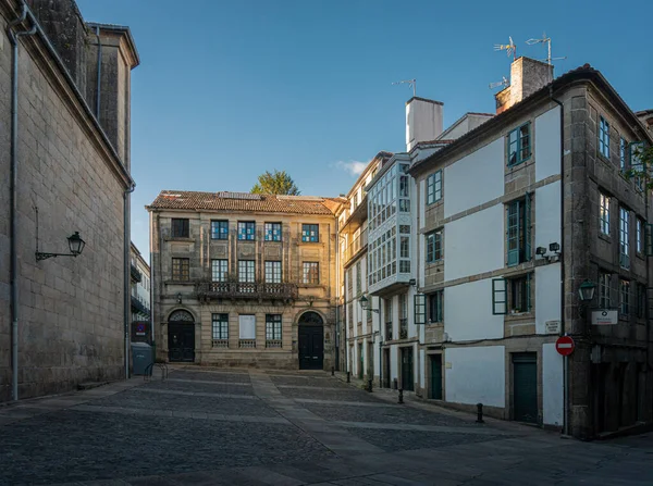 Ein Platz Santiago Compostela Spanien — Stockfoto