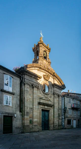 Kościół Santiago Compostela Hiszpania — Zdjęcie stockowe