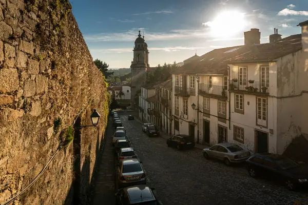 Vistas Calle Ciudad Santiago Compostela España — Foto de Stock