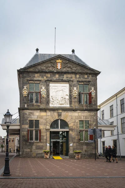 Hollanda Nın Gouda Kentindeki Tartı Evi — Stok fotoğraf