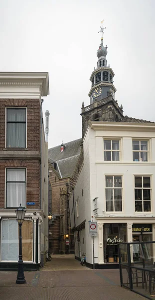 Straatzicht Gouda Nederland — Stockfoto