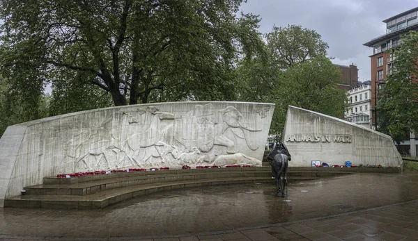 Мбаппе Мемориала Anihabin War Парк Лейн Лондон Великобритания — стоковое фото