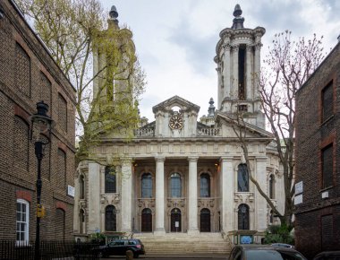 Saint John 's Smith konser salonu, eski kilise, Londra, İngiltere