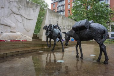 The Animas in War Memorial Park Lane, Londra, İngiltere 'de